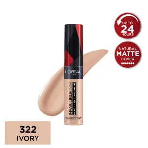 L’Oréal Paris Infaillible Full Wear Concealer - Waterproof, Full Coverage, Makeup - Ivory