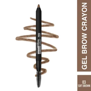 Maybelline Tattoo Studio 36H Pigment Brow Pencil - Soft Brown