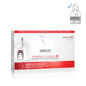 Vichy Dercos Aminexil Clinical 5 - Women-21 Ampoules