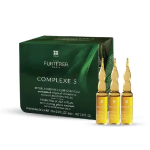 Rene Furterer Complexe 5 Stimulating plant extract with essential oils 5ML*24 ampoules-50ML