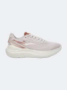 Erke Women Training Shoes Light Grey/Red