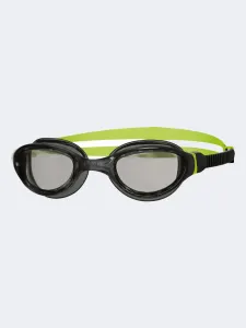 Zoggs Phantom 2.0 Kids Swim Goggles Black/Blue Tint