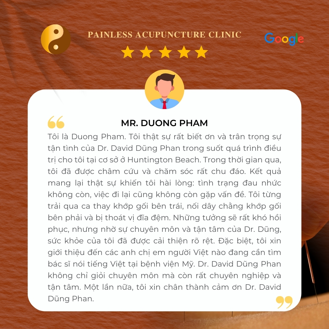 Painless Acupuncture Clinic offers safe, effective Acupuncture, Herbal Medicine, Pain Management in Huntington Beach, California