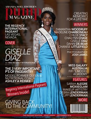 PUMP Magazine Regency International Featuring Giselle Diaz