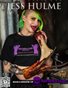 Jess Hulme - Sexy Nude Naked Punk Babe with Tattoos and Piercings and Dreads as Bad Girl Freddy Krueger Wearing Our Shirt