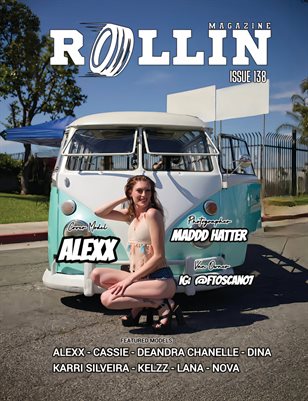 Rollin Magazine Issue 138 Cover Model Alexx