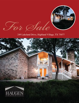 249 Lakeland Drive, Highland Villige, TX 75077 - Haugen Properties