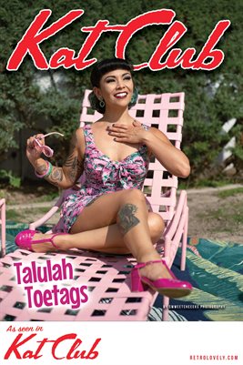 Kat Club No.73 – Talulah Toetags Cover Poster