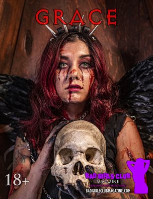Grace - Wickedly Sinister & Terrifying Evil Bloody Winged Fallen Angel is Ready to Crush Her Enemies' Skulls