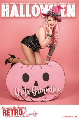 Halloween 2021 Vol.32 – Greta Grenadine Cover Poster