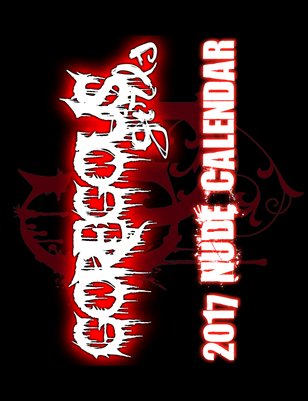 GOREgous Girls 2017 NUDE Calendar