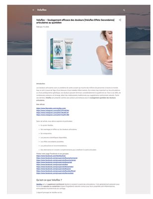 Veluflex – Soulagement efficace des douleurs [Veluflex Effets Secondaires] articulaires au quotidien