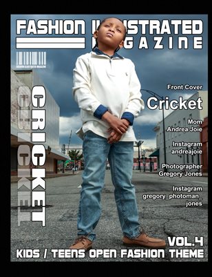 Fashion Illustrated Magazine Kids / Teens Open Fashion Theme Vol. 4