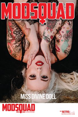 MODSQUAD No.12 – Miss Divine Doll Cover Poster