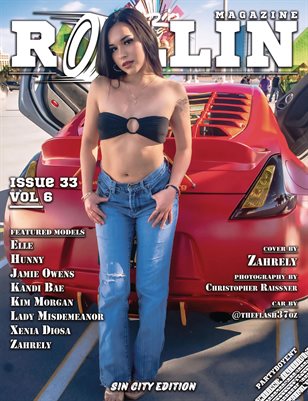 Rollin Magazine - Issue 33 (Cover Model Zahrely)