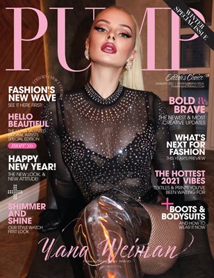 PUMP Magazine | The New Year's Edition | January 2021 | Editor's Choice Edition | Vol 4