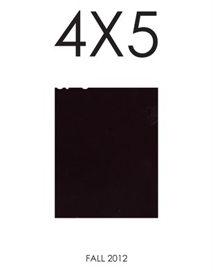 4X5 Fall 2012