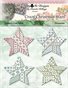 Crazy Christmas Star Ornaments Counted Cross Stitch Pattern