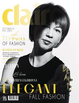 CLAIRE Magazine | The October Portrait Edition | Vol.1 | 2024