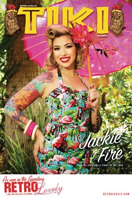 TIKI Volume 2 - Jackie Fire Cover Poster