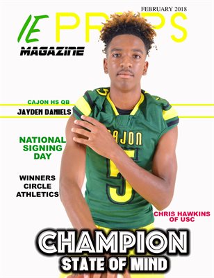 IE Preps Magazine February 2018 Jayden Daniels Cover