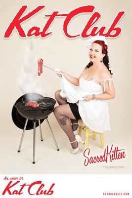 Kat Club No.27 – SacredKitten Cover Poster