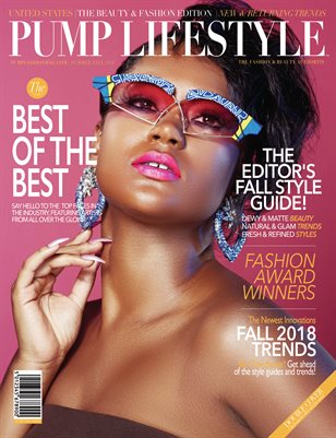 PUMP Lifestyle - The Beauty & Fashion Edition | October 2018 | VXVI