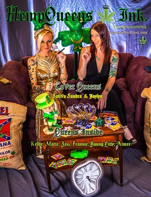 HempQueens Ink. Magazine ~ issue 34 ~ Sativa Sandra & Joylyn