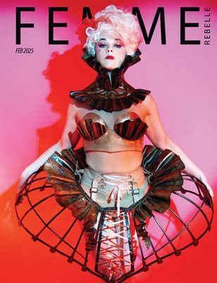 Femme Rebelle Magazine February 2025 - Ric Frane Cover