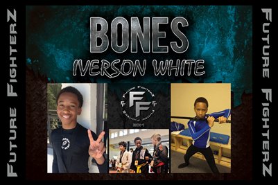 Iverson BONES White Poster