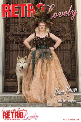 Retro Lovely No.64 – Kara Kurves Cover Poster
