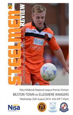 Bilston Town v Ellesmere Rangers 20/8/14