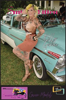 Smitten Kitten Pinup Magazine Kelly Gunn Volume 4 Issue 39 COVER POSTER