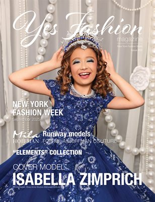 Yes Fashion Magazine, Issue #68, New York Fashion Week, September 2025, Mila Hoffman Couture