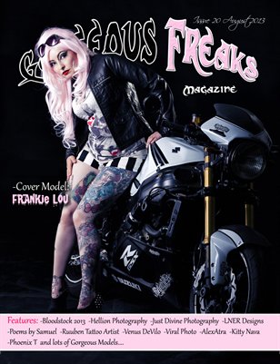 Issue 20 Cover Model: Frankie Lou