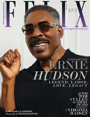 Félix Magazine The Quiet Heat Issue Winter 2026 Featuring Actor Ernie Hudson