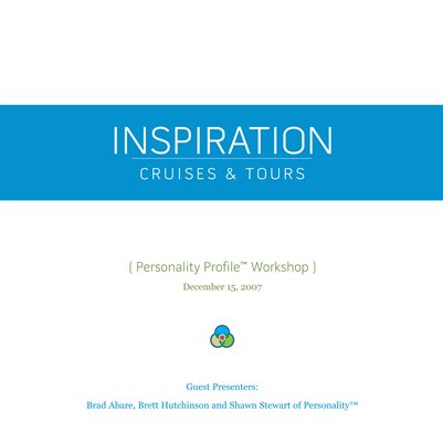 Personality Booklet