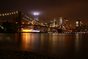 Brooklyn Bridge , WTC Tribute lights
