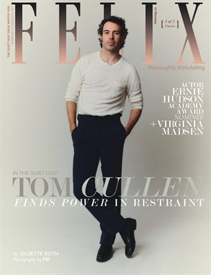Felix Magazine The Quiet Heat Winter 2026 featuring Actor Tom Cullen