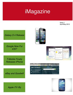 iMagazine Issue 1
