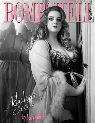 BOMBSHELL Magazine February 2021 - BOOK 2 - Melissa Scott Cover