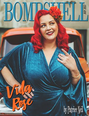 BOMBSHELL Magazine July 2022 - Vida Rose Cover