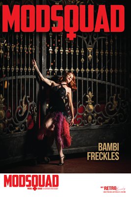 MODSQUAD No.20 – Bambi Freckles Cover  Poster