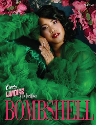 BOMBSHELL Magazine November 2024 - Candy Lamarr Cover