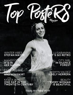  TOP POSTERS MAGAZINE - FEBRUARY,PORTRAIT (Vol 203)