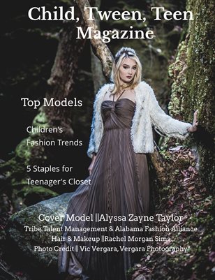 Child, Tween, Teen Magazine, Top Teen Models of February