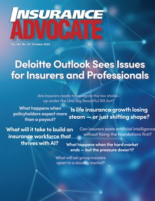 Insurance Advocate October 2025
