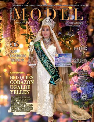 International Model Magazine January 2026 Edition I Queen Corazon Ugalde Yellen
