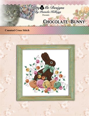 Chocolate Bunny Cross Stitch Pattern