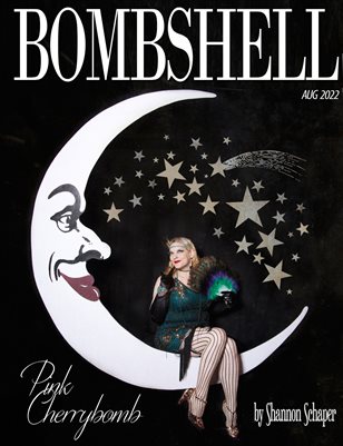 BOMBSHELL Magazine August 2022 BOOK 1 - Pink Cherrybomb Cover